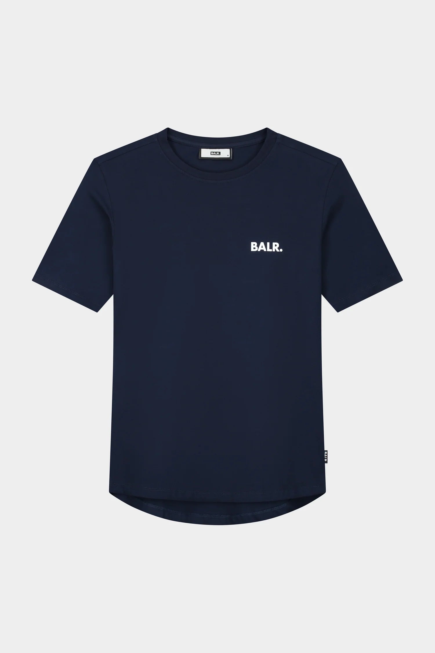 Athletic Small Branded Chest T-SHIRT Navy blue
