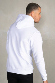 Brand Straight Hoodie Bright White