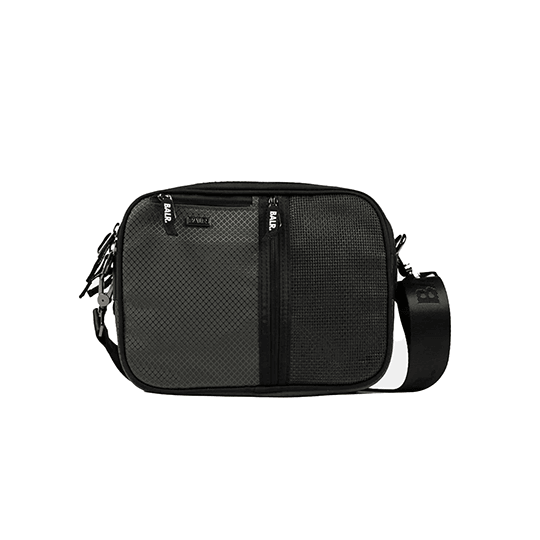 Salerno Ripstop Shoulder Bag Jet Black