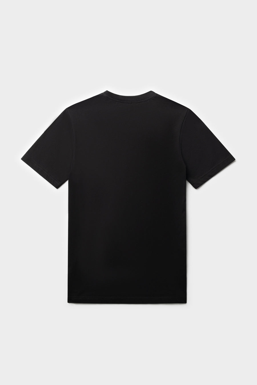 Brand Straight T-Shirt Jet Black/Dark Forest