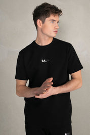 Q-Series Straight T-shirt Jet Black