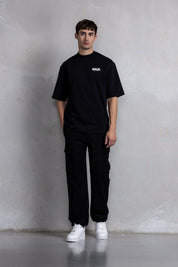 Joey Box H2S Globe T-Shirt Jet Black