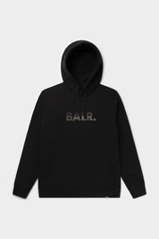 Olaf Straight Half Track Hoodie Jet Black