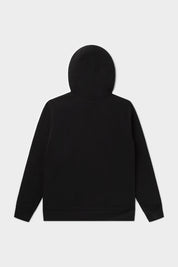 Olaf Straight Half Track Hoodie Jet Black