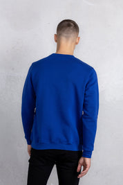 Brand Straight Crewneck Surf The Web/Bright White