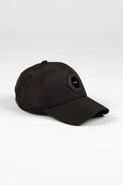 Classic Hexagon Logo Cap Jet Black