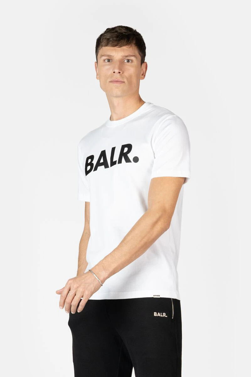 Brand Straight T-Shirt Bright White