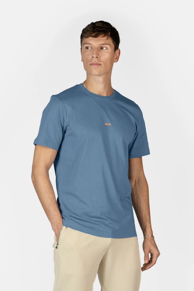 Brand Regular Fit T-Shirt Coronet Blue