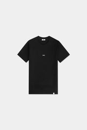 Brand Straight T-Shirt Jet Black