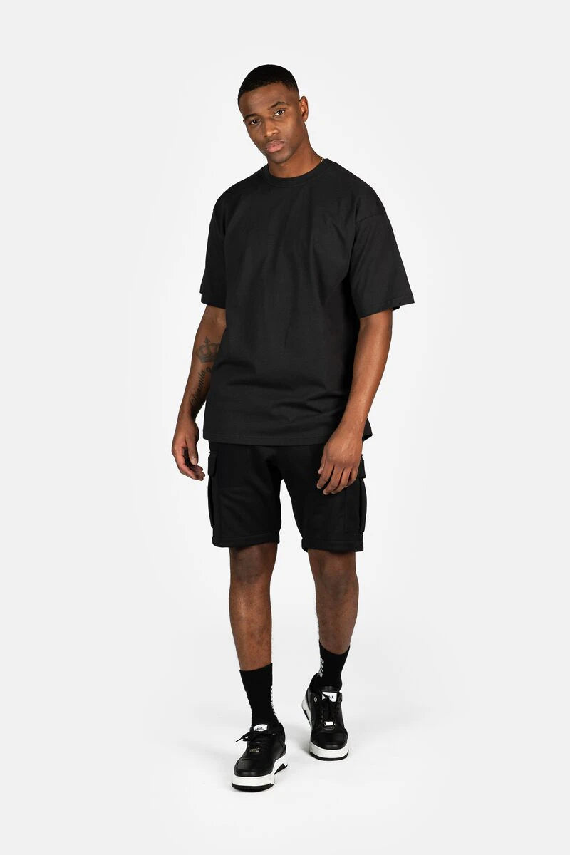 Game Day Box Fit T-Shirt Jet Black