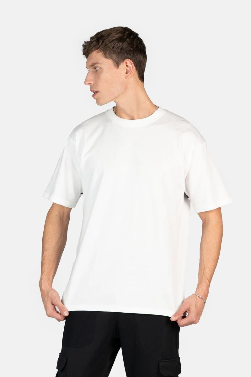 Game Day Box Fit T-Shirt Bright White