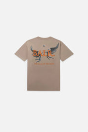 Game of the Gods Box Fit T-Shirt Warm Taupe