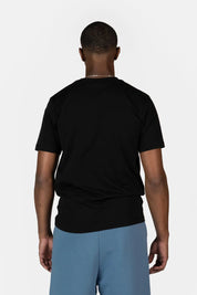 Hex Stripe Regular Fit T-Shirt Jet Black