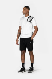 Hex Stripe Regular Fit T-Shirt Bright White