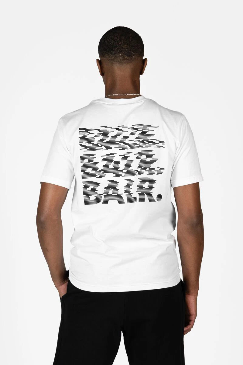 BALR. Glitch Regular Fit T-Shirt Bright White