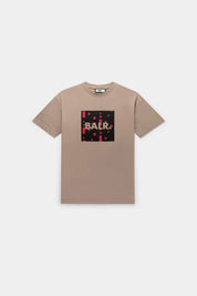 BALR. Repeat Box Fit T-Shirt Warm Taupe