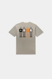 The Wall Box Fit T-Shirt Silver Lining