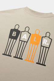 The Wall Box Fit T-Shirt Silver Lining