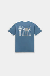 The Wall Box Fit T-Shirt Coronet Blue