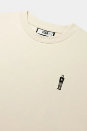 The Wall Box Fit T-Shirt White Swan