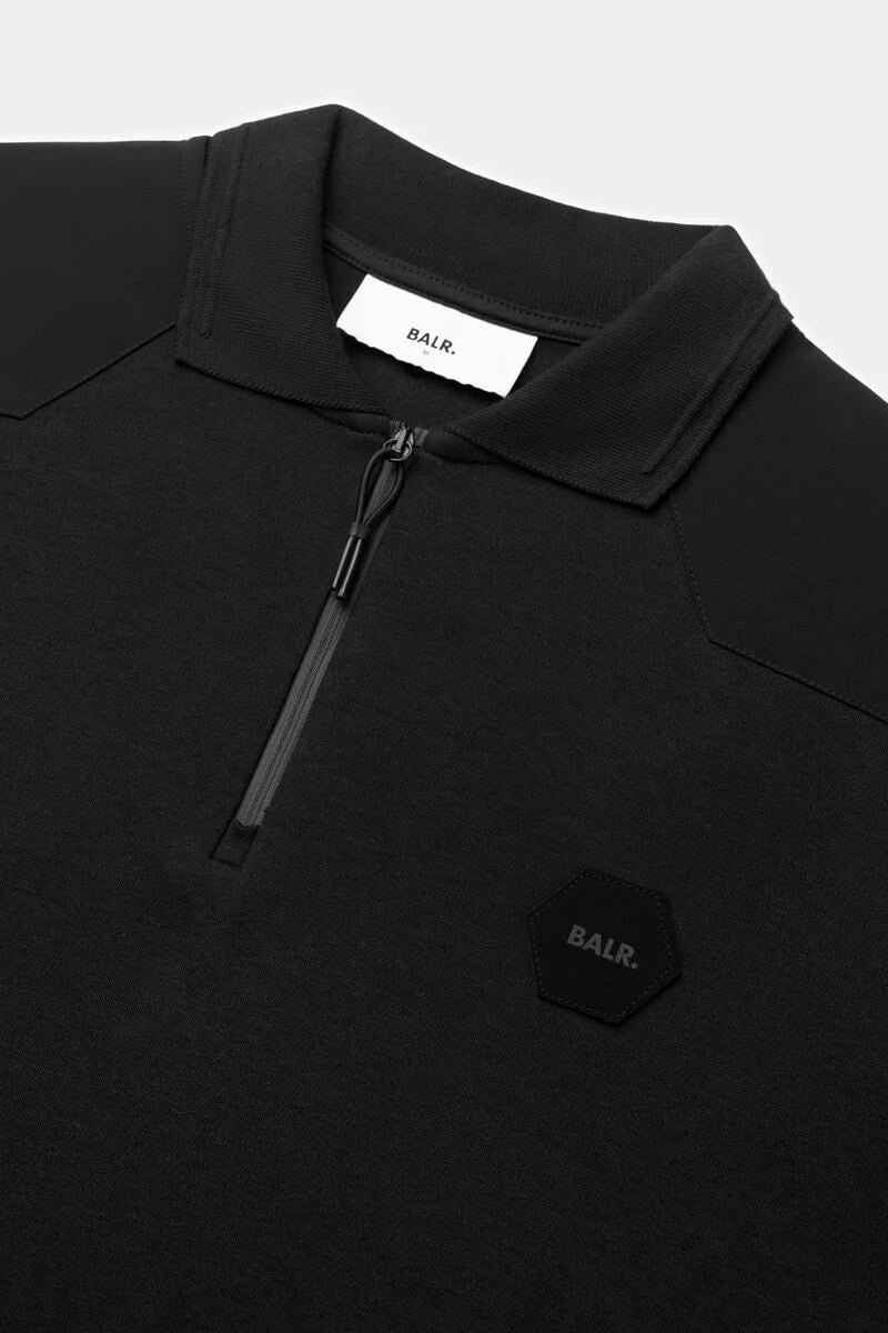 Q+ Regular Fit Polo Shirt Jet Black