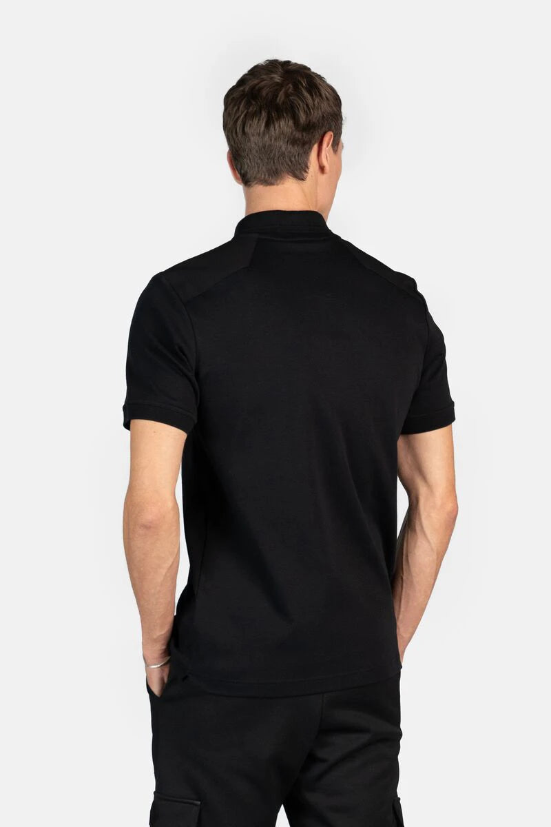 Q+ Regular Fit Polo Shirt Jet Black