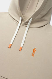 The Wall Box Fit Hoodie Silver Lining