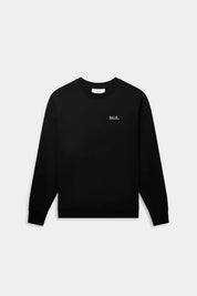 Game of the Gods Box Fit Crewneck Jet Black