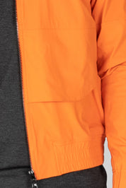 Hexline Slim Fit Track Jacket Orange