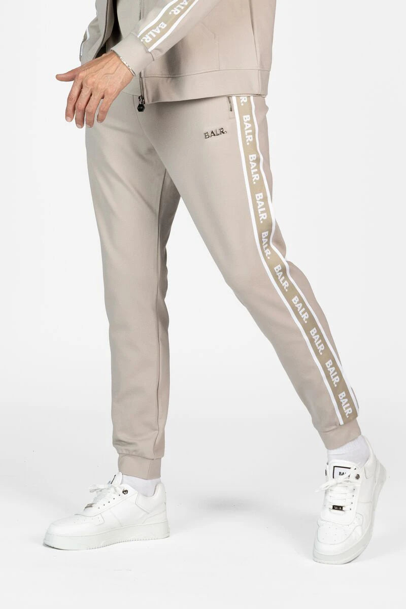 Q-Tape Slim Classic Sweatpants Silver Lining