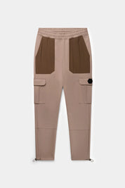 Q+ Regular Fit Cargo Pants Warm Taupe