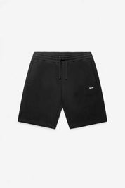 Brand Regular Fit Shorts Long Line Jet Black