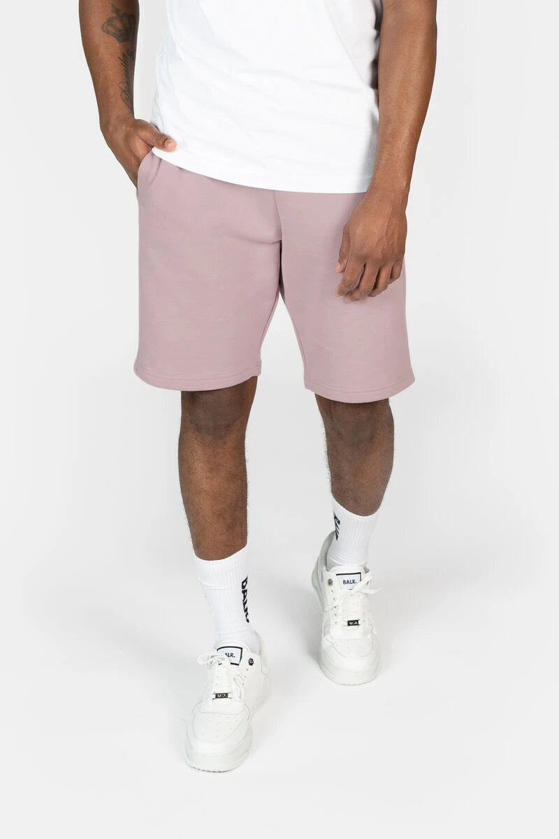 Brand Regular Fit Shorts Long Line Burnished Lilac