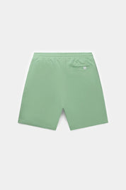 Brand Regular Fit Shorts Long Line Quiet Green