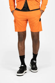 Hexline Regular Fit Cargo Shorts Orange