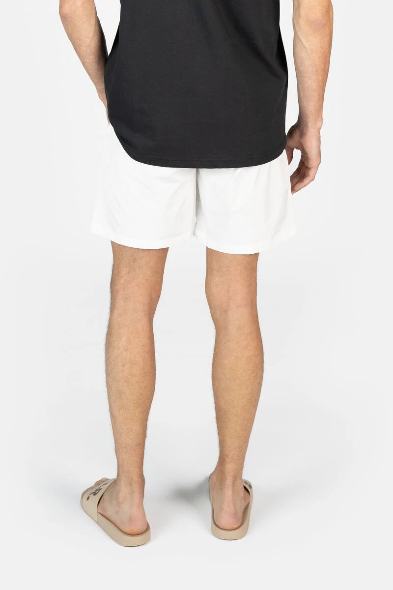 BALR. Classic Swim Shorts Bright White