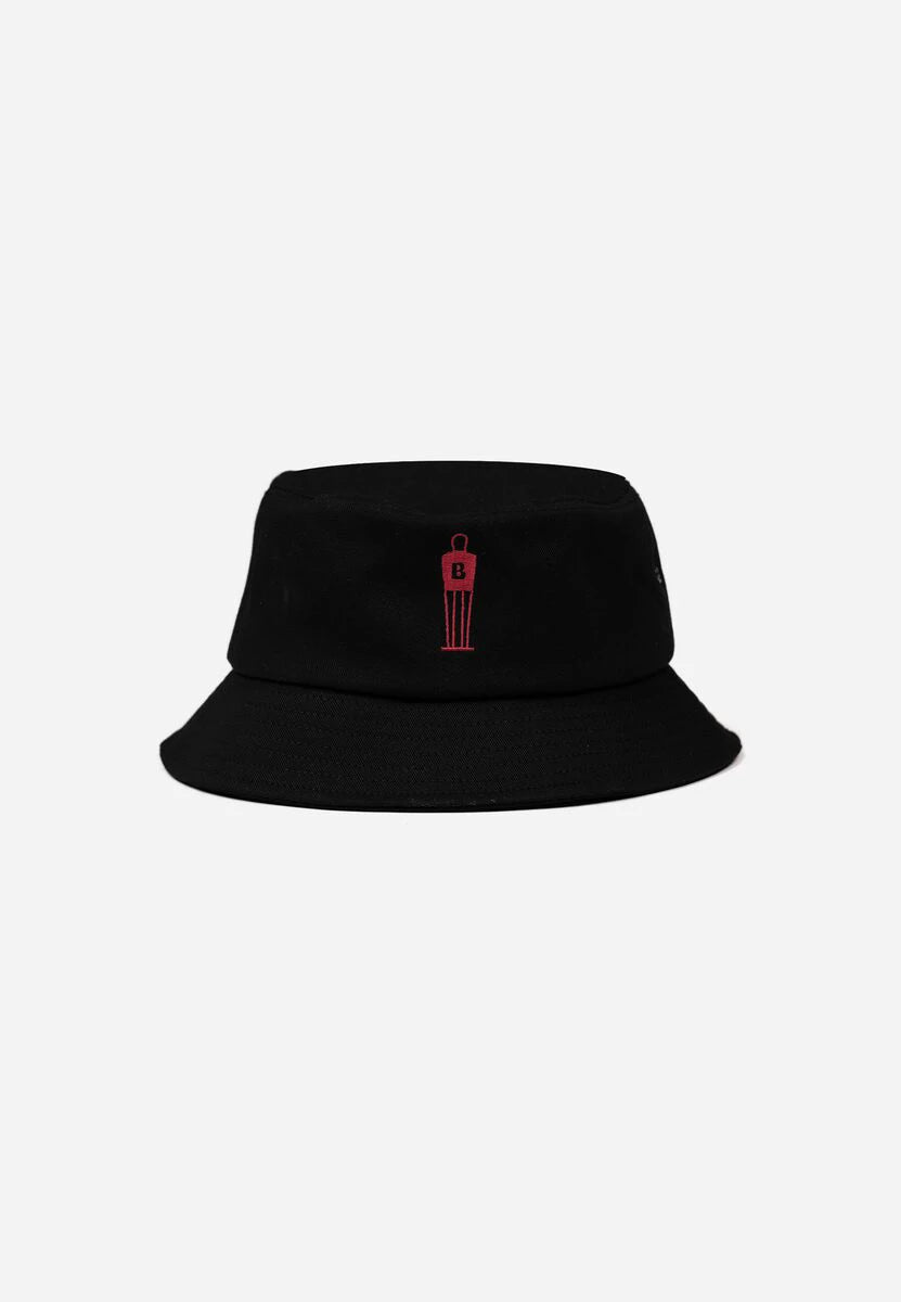 The Wall Bucket Hat Jet Black