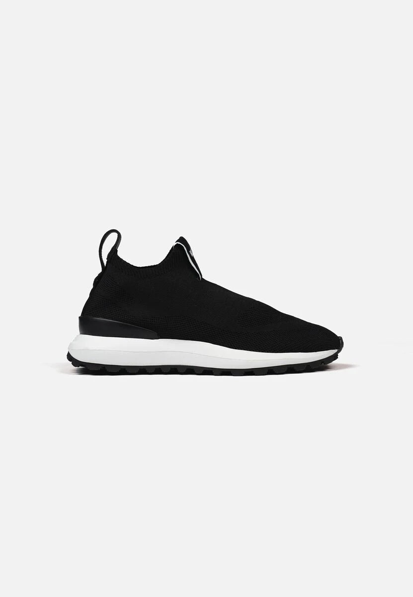 BALR. Mid Flow Sock Sneaker Jet Black